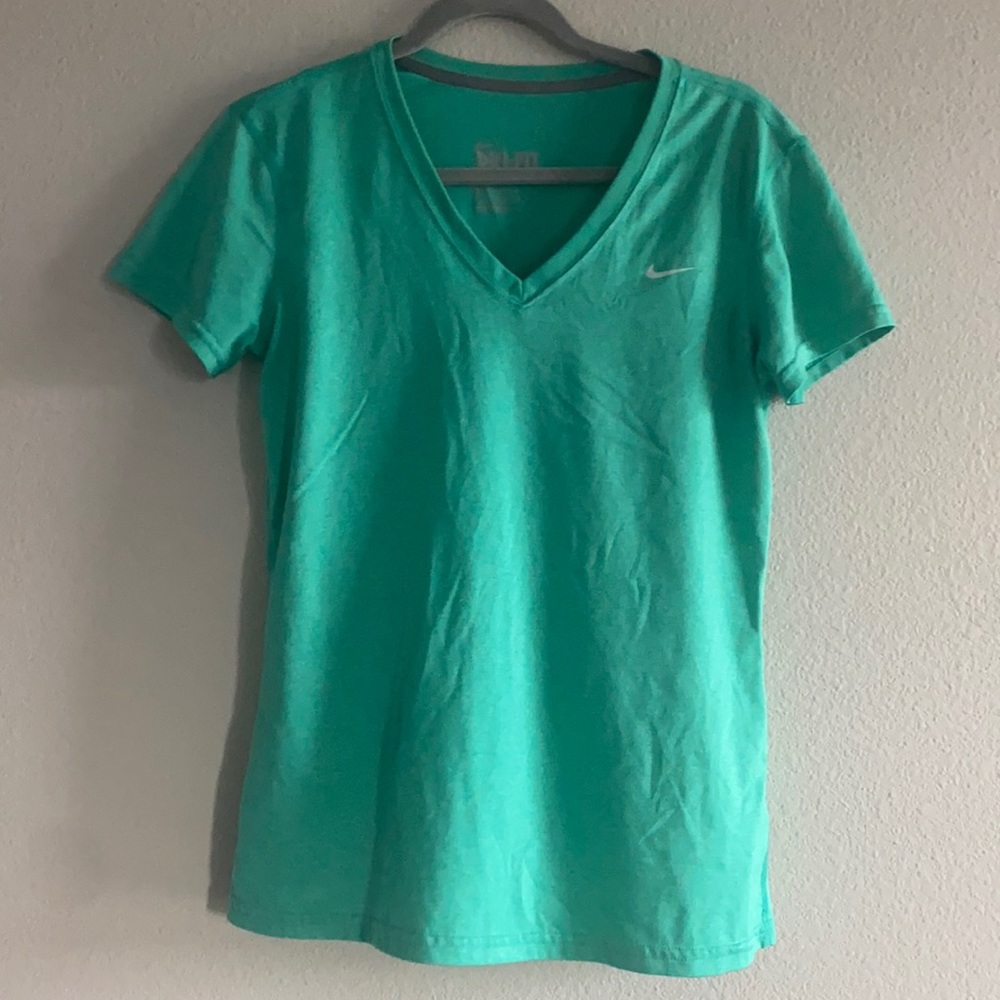 Nike Women’s Green Dri-fit T-Shirt